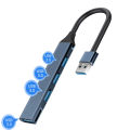 AXOTIC USB HUB 3.0 With 4 Ports 5V/1.5A Charging High-Speed 5Gbps USB3.0 Sync Data USB Splitter For Computer Flash Drive. 