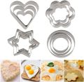 Cookie Cutters Set - Cookie Cutters Mini Geometric Shapes Cookie Cutters, Vegetable Shape Cutters for Kitchen, Baking 12 Pcs. 