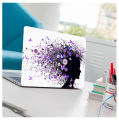 Art Girl Laptop Back Skin-Laptop Skin Vinyl Sticker Decal, 13 13.3 14.6 15 15.4 15.6 inch Laptop Skin Sticker Cover For All Laptops. 