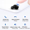 Mini Single-Ear Earbuds In-Ear 5.0 Invisible Wireless Bluetooth Earphone Bluetooth Headphone Handsfree Stereo Headset. 