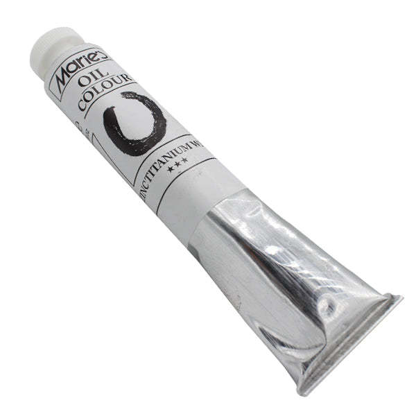 DAAZLED - Maries Oil Color Paint Tubes 50ml 106 Zinc Titanium White