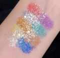 9 Color Pearlescent Diamond Gel Glitter Eyeshadow Palette. 