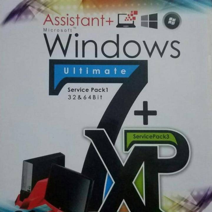 100% Original Microsoft Assistan + Windows 7+XP (Service Pack 3) | Daraz.pk