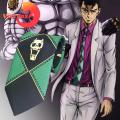 Vist Fox Kira-Yoshikage Adults Tie Simulated JoJos Bizarre Adventure Theme Tie. 