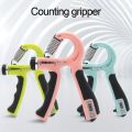Histro Automatic Counting Hand Gripper Adjustable Resistance Automatic Counting Non-Slip Hand Grip Strength Trainer Fingers Wrist Forearm Exerciser Workout Gear Home Gym Exercise Equipment   Hand Gripper 5-60KG  Automatic  Non-Slip hand strengthen. 