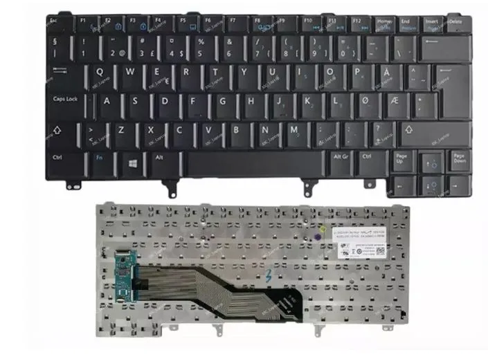 Laptop%20Notebook%20Keyboard%20For%20DE%20Latitude%20E5430%20%20P/N%20%20PK13VG1A00%20%E2%80%93%20Black%20-%20Image%206