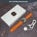 H11 Ultra Smart Watch  49 MM 1.9 inch IPS LED Full Screen  Bluetooth Calling  Wireless Charging  Smart Watch. 