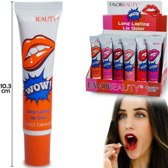 Lip Tint Wow Peel Off Lip & Cheek Stain Tints Waterproof