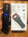 Super Bright Rechargeable LED Torch Digital Power Indicator, Telescopic Zoom, 1.2 KM Range, Power Bank Supported- 8800 mAh. 