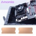 Low Profile Heatsink Laptop Heatsink Copper Foil Cooling Pad Memory with Adhesive Tape. 