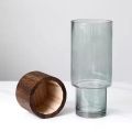 IKEA VARDAGEN Carafe with Lid, 1.0L Clear Glass, Dishwasher Safe, Ideal for Drinks, Water, and Vase Use. 