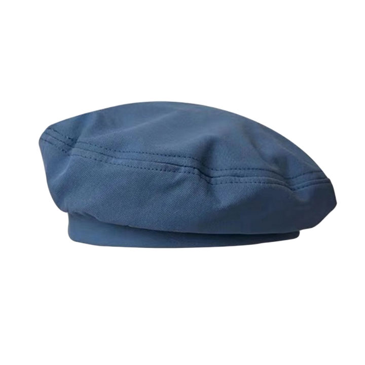 Women Fashion Warm Cotton Octagonal Flat Beret / Vintage Artist Beret Hat / Ladies Outdoor Beanie Hats / Artist Painter Cap
