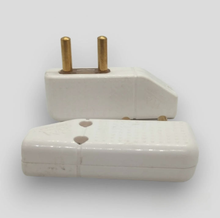 2Pcs%202%20Pin%20Plug%20Male%20(Shoe)%20250v%2010A%20L%20Type%20Model%20High%20Quality%20-%20Image%202