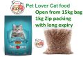 Pet Lovers Cat food. 