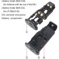 DSTE vertical battery grip Bg-e16+ 2 x LP-E6 For Canon 7d Mark II Digital Camera- Model: DB68 (Black). 