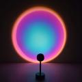 Sunset Projection Led Light, Rainbow Floor Stand Modern Lamp Night Light for Living Room Bedroom Romantic Projector Gift for Wedding Birthd. 