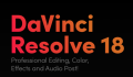 DaVinci Resolve 18 video editor with key (offline). 
