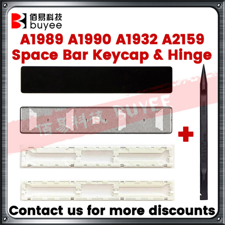 Laptop Keyboard Space Bar Keycap + Clip For MacBook Pro Retina 13″ 15″ A1989 A1990 A1932 A2159 Keyboard Key Caps Scissor Hinge