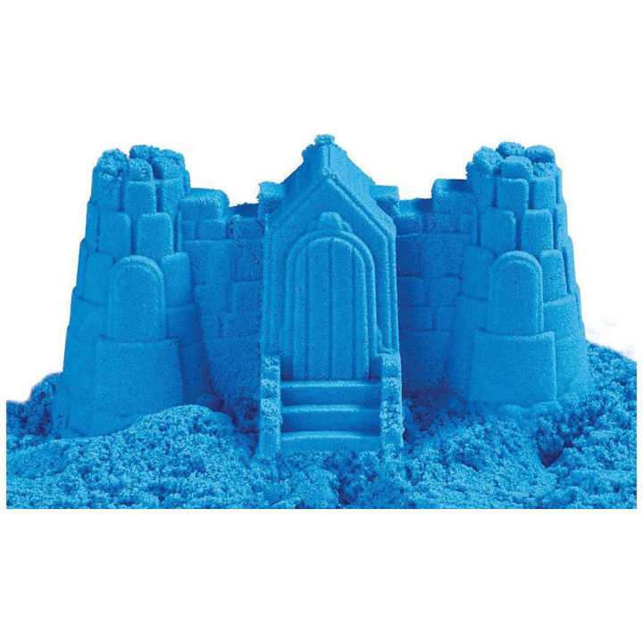 Kinetic Sand 1 Kg Pack for Kids Colors Blue CreamWhite Black Purple Green Pink Orange Beach Yellow