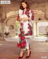 Summer Collection 2025  Brand: Charizma FABRIC: LAWN 90/70  Front full embroidered Daman patch embroidered Sleeves full embroidered Plain back Dyed trouser Bamber Embroidered duppata. 