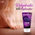 Foot Care Cream | Anti-crack | Natural Blend of Cocoa Butter and Shea Butter | Grape seed Oil softens the skin & Peppermint allows you relaxation | Prevents Dryness and Regenerates dead cells | 100ml Tube | Natural Product By Herbion. 