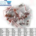 30 Values*10pcs=300pcs Ceramic Capacitor Kit 2pf to 0.1uf 50V. 