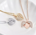 Hear shape Necklace Pendant ( Locket)Openable Premium Quality Unique Gift For Women's And Girl's. 