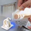 Self Adhesive Hooks Curtain Rod Bracket Pole Drapery Hook Holders Curtains 4PCS. 
