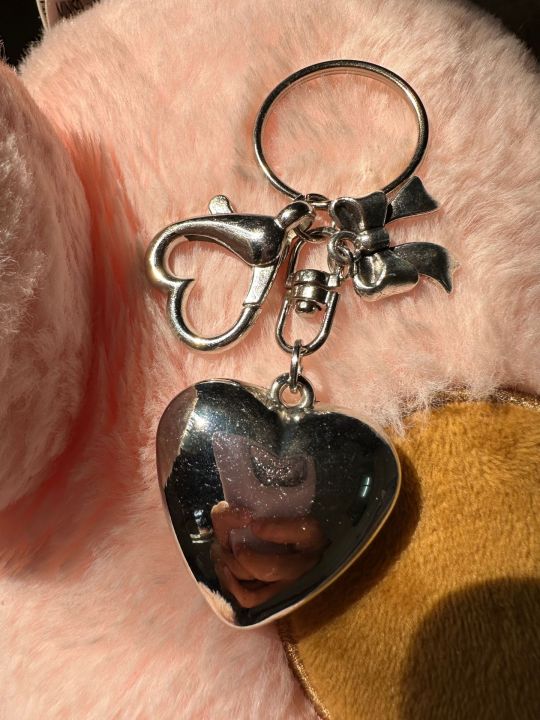 Ins%20Style%20Heart%20Shaped%20Keychain%20Backpacks%20Bowknot%20Heart%20Keyring%20for%20Women%20Y2k%20Jewelry%20Gift%20-%20Image%206