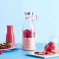 500ml Portable 2400mAh Wireless Fruit Mixers USB juicer Fresh Juice Bottle Blender Plus 6 Blades Food Milkshake Ice Crush Cup. 