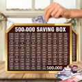 Big Goal 15 Lac Savings Challenge I Save 1.5 Million Rupees Easily I Financial Budget Planner Tracker Box I Saving Box I Saving Money Box I Saving Box For Money I Money Saving Box I Money Box I Saving Money Box With Lock I Mister Traders 15 Lac Saving Box. 