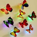 Glow In The Dark Led Butterflies Night Light Led Color Changing For Kids Room Glowing. 