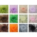 Multicolors Polyester Net Fabric for women's. 