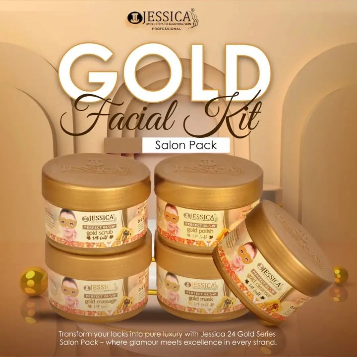 Jessica%2024K%20Gold%20Facial%20Kit%20Salon%20Pack%205%20Steps%20-%20Each%20Jar%20500g%20(Approx)%20-%20Image%203