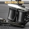Pack of 2 17699 Tattoo Machine For Liner And Shader Black Color Iron Tattoo Supplies 10 Wrap Coils. 