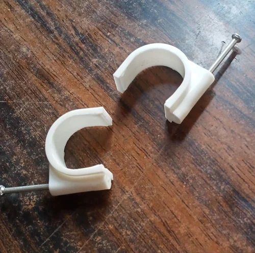 ModularTech PVC Pipe Clip 25mm (1 inch) Pack of 12PCs & 96 PCs, High Quality Pipe Clips, PVC Pipe Clips, HDPE Pipe Clips, Saddle Clamps