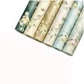 3D American Retro Non-woven Self-adhesive Wallpaper Rustic Vine Flower Wall Papers Thickening Peel and Stick Wall Stickers. 