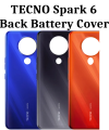 Tecno Spark 6 Back Battery Cover Rear Door Housing Case , Back Panel for Tecno Spark 6. 