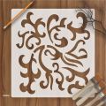Interior design Reusable Stencil For wall Painting Art DIY Home Decor, Album Crafts and Canvas. 