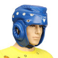 Boxing Punch Head Guard Helmet Kick Taekwondo Martial Arts MMA Face Protector  Blue S. 