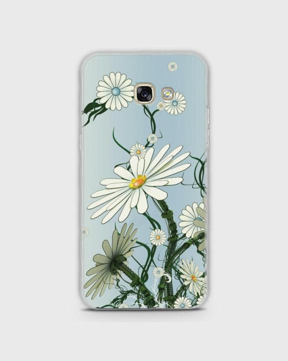 Samsung%20A530,%20A5%202017%20Cover%20In%20Hybrid%20Soft%20Case%20Cover%20Tpu%20White%20Flowers%20-%201Cover2109%20-%20Image%203