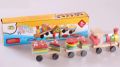 Wooden Shapes Train Toy Multi Color Multi Shapes. 