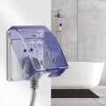 Plastic Wall Switch Waterproof Cover, Wall Socket Waterproof Box Board Panel Switch Protection Box with Flip cap cover | Random Colors. 