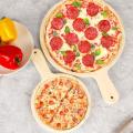 Wooden Pizza Plate Pizza Serving Tray- 11 inches. 