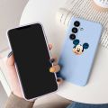 Donald Duck Case For Samsung Galaxy A14 5G Cover Fundas Cute Cartoon Minnie Mickey Mouse TPU Soft Coque For Samsung A 14 Shell. 