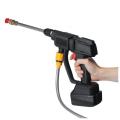 WIRELESS Rechargeable Car Washer AC Cleaner Metal Portable Wireless Tile Washer Alge Remover Stain Cleaner Dirt Remover Adjustable High Pressure Washer Nozzle Car Water Spray Wash Garden Tool Hose Nozzle High Pressure Water Spray Sprayer Garden Auto Car. 