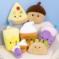 Cute Hamburger Capybara Dog Pig Plushie Capibaras Pizza Bubble Tea Juice Food Plush Toy Stuffed LifelikeDrink Cushion. 