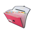 Plastic Document Expanding Bag File Folder – A4 Size, Multi-Pocket Accordion Organizer with Handle for Office, School & Travel. 