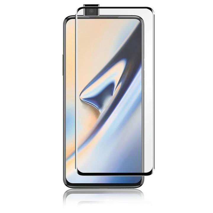 Tempered Glass for OnePlus 7 Pro Curved Glass Full Coverage Screen Protector 1+7 Pro - BLACK