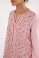 LAMA - DRESS FOR GIRLS STITCHED NATIVE EMBROIDERED SET WITH SHALWAR. 